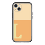 スリムプロテクションプレミアムケース［ オリジナル - initial two tone - L orange ］