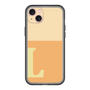 スリムプロテクションプレミアムケース［ オリジナル - initial two tone - L orange ］