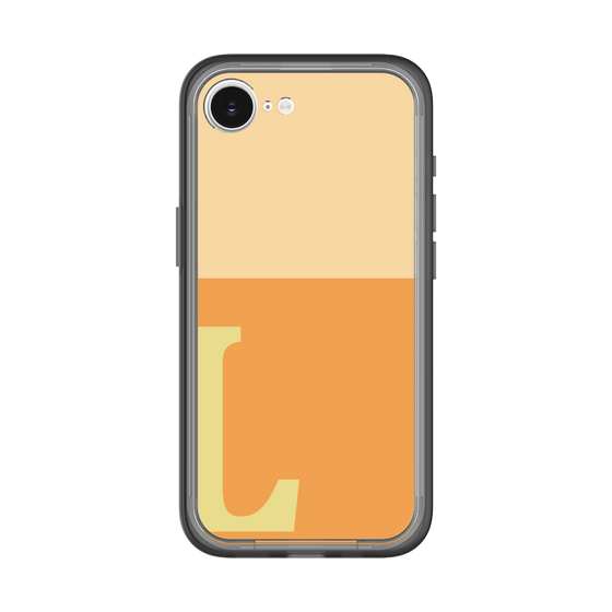 スリムプロテクションプレミアムケース［ オリジナル - initial two tone - L orange ］