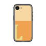 スリムプロテクションプレミアムケース［ オリジナル - initial two tone - L orange ］