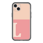 スリムプロテクションプレミアムケース［ オリジナル - initial two tone - L pink ］