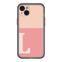 スリムプロテクションプレミアムケース［ オリジナル - initial two tone - L pink ］