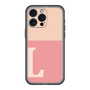 スリムプロテクションプレミアムケース［ オリジナル - initial two tone - L pink ］