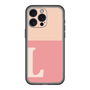 スリムプロテクションプレミアムケース［ オリジナル - initial two tone - L pink ］