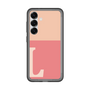 スリムプロテクションプレミアムケース［ オリジナル - initial two tone - L pink ］