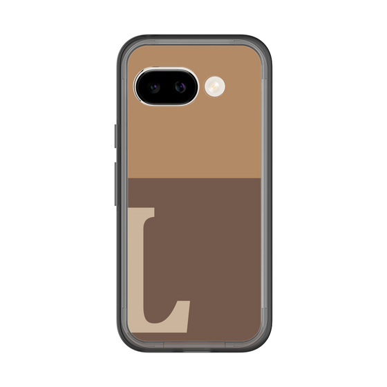 スリムプロテクションプレミアムケース［ オリジナル - initial two tone - L brown ］
