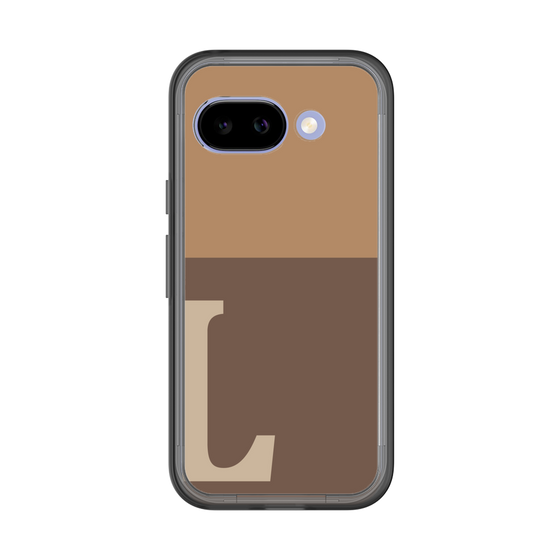 スリムプロテクションプレミアムケース［ オリジナル - initial two tone - L brown ］