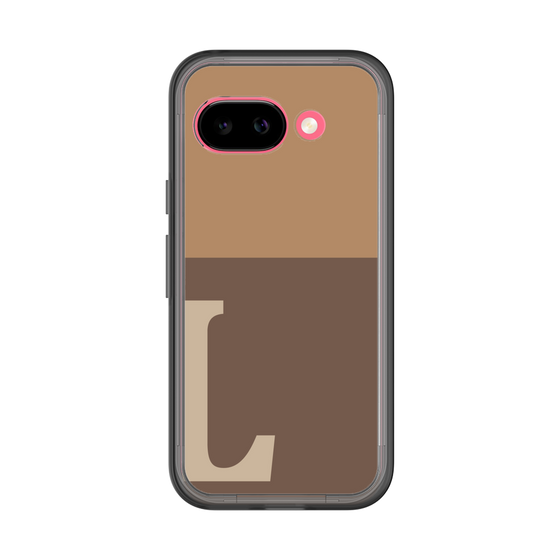スリムプロテクションプレミアムケース［ オリジナル - initial two tone - L brown ］