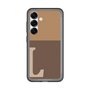 スリムプロテクションプレミアムケース［ オリジナル - initial two tone - L brown ］