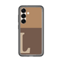 スリムプロテクションプレミアムケース［ オリジナル - initial two tone - L brown ］