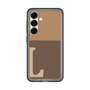 スリムプロテクションプレミアムケース［ オリジナル - initial two tone - L brown ］