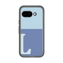 スリムプロテクションプレミアムケース［ オリジナル - initial two tone - L blue ］