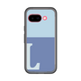 スリムプロテクションプレミアムケース［ オリジナル - initial two tone - L blue ］