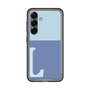 スリムプロテクションプレミアムケース［ オリジナル - initial two tone - L blue ］