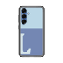 スリムプロテクションプレミアムケース［ オリジナル - initial two tone - L blue ］