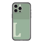 スリムプロテクションプレミアムケース［ オリジナル - initial two tone - L green ］