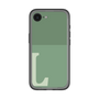 スリムプロテクションプレミアムケース［ オリジナル - initial two tone - L green ］