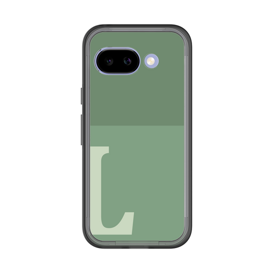 スリムプロテクションプレミアムケース［ オリジナル - initial two tone - L green ］