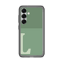 スリムプロテクションプレミアムケース［ オリジナル - initial two tone - L green ］