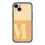 スリムプロテクションプレミアムケース［ オリジナル - initial two tone - M orange ］