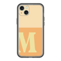 スリムプロテクションプレミアムケース［ オリジナル - initial two tone - M orange ］