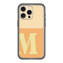 スリムプロテクションプレミアムケース［ オリジナル - initial two tone - M orange ］