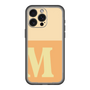 スリムプロテクションプレミアムケース［ オリジナル - initial two tone - M orange ］