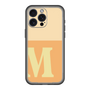スリムプロテクションプレミアムケース［ オリジナル - initial two tone - M orange ］