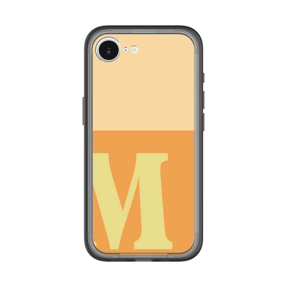 スリムプロテクションプレミアムケース［ オリジナル - initial two tone - M orange ］