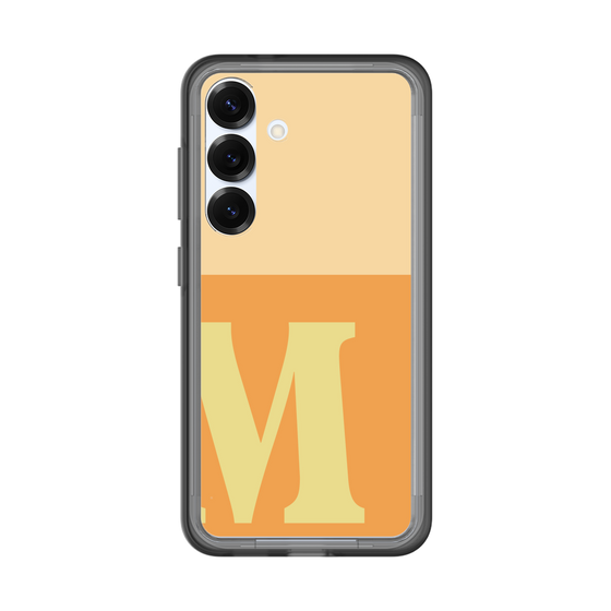 スリムプロテクションプレミアムケース［ オリジナル - initial two tone - M orange ］