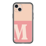 スリムプロテクションプレミアムケース［ オリジナル - initial two tone - M pink ］