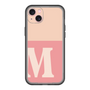 スリムプロテクションプレミアムケース［ オリジナル - initial two tone - M pink ］