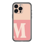 スリムプロテクションプレミアムケース［ オリジナル - initial two tone - M pink ］