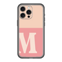 スリムプロテクションプレミアムケース［ オリジナル - initial two tone - M pink ］