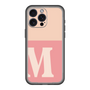 スリムプロテクションプレミアムケース［ オリジナル - initial two tone - M pink ］