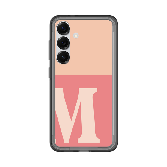スリムプロテクションプレミアムケース［ オリジナル - initial two tone - M pink ］
