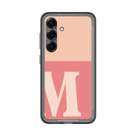 スリムプロテクションプレミアムケース［ オリジナル - initial two tone - M pink ］
