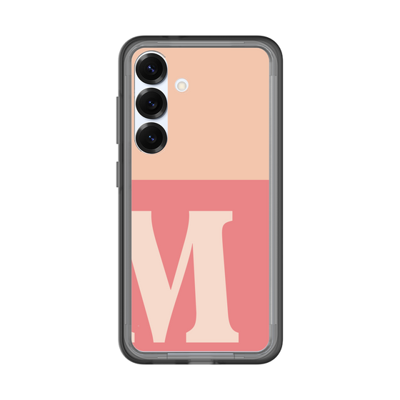 スリムプロテクションプレミアムケース［ オリジナル - initial two tone - M pink ］