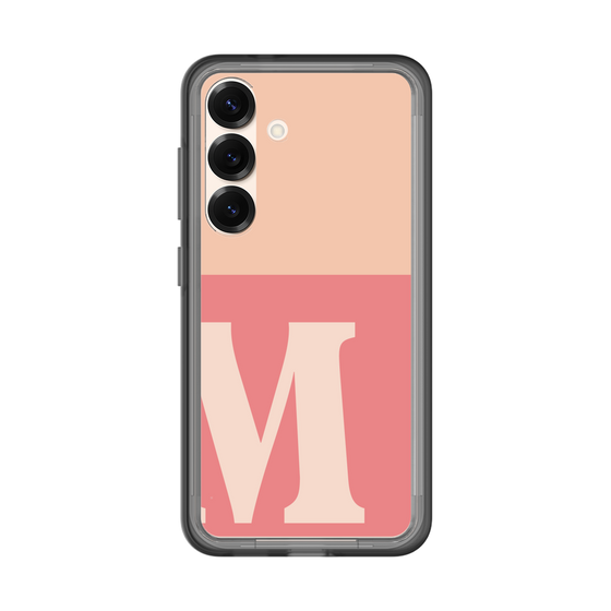スリムプロテクションプレミアムケース［ オリジナル - initial two tone - M pink ］