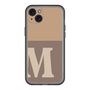 スリムプロテクションプレミアムケース［ オリジナル - initial two tone - M brown ］
