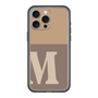 スリムプロテクションプレミアムケース［ オリジナル - initial two tone - M brown ］