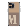 スリムプロテクションプレミアムケース［ オリジナル - initial two tone - M brown ］