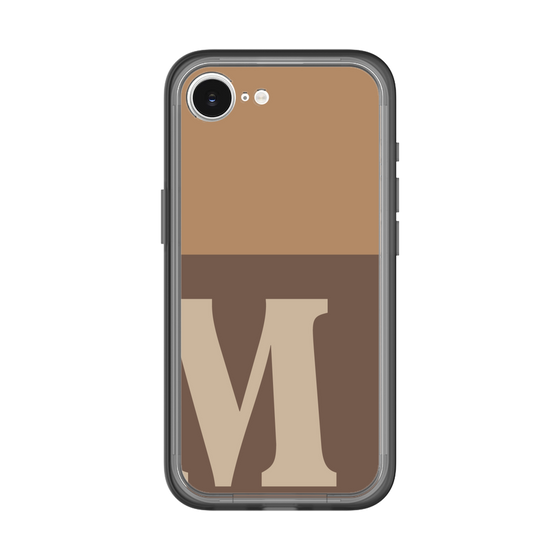 スリムプロテクションプレミアムケース［ オリジナル - initial two tone - M brown ］