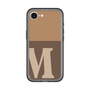 スリムプロテクションプレミアムケース［ オリジナル - initial two tone - M brown ］