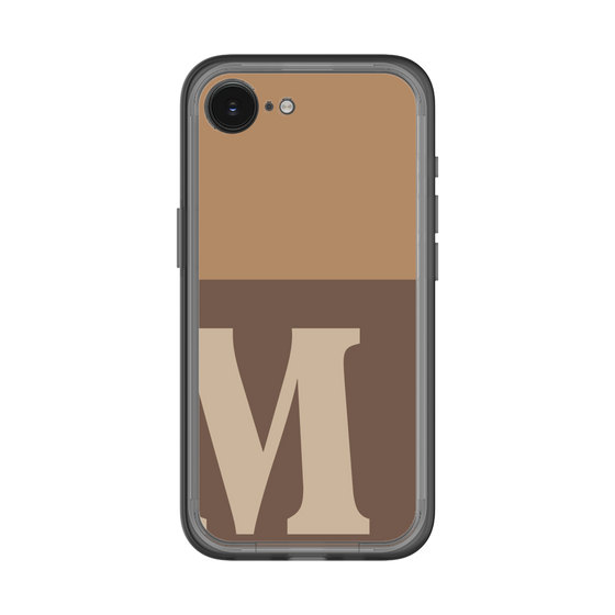 スリムプロテクションプレミアムケース［ オリジナル - initial two tone - M brown ］