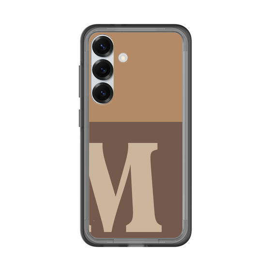スリムプロテクションプレミアムケース［ オリジナル - initial two tone - M brown ］