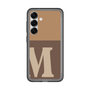 スリムプロテクションプレミアムケース［ オリジナル - initial two tone - M brown ］