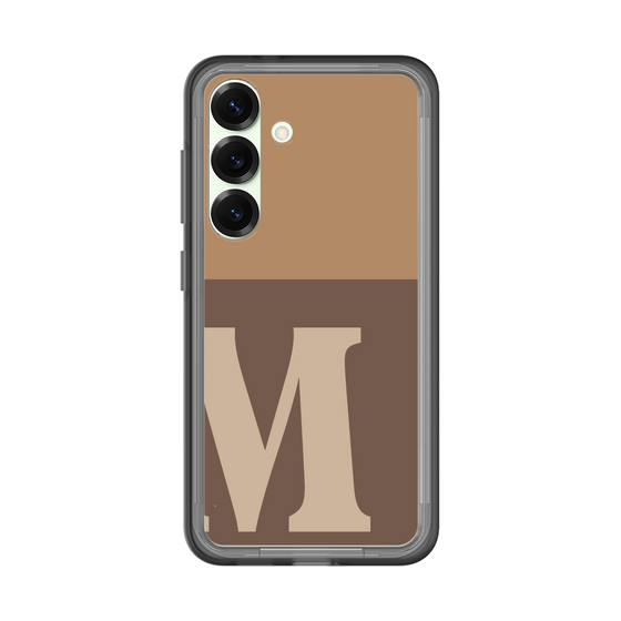 スリムプロテクションプレミアムケース［ オリジナル - initial two tone - M brown ］