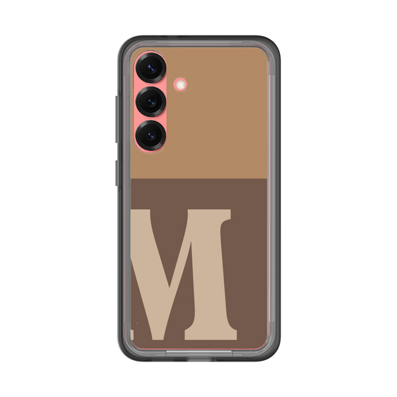 スリムプロテクションプレミアムケース［ オリジナル - initial two tone - M brown ］