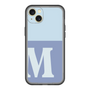 スリムプロテクションプレミアムケース［ オリジナル - initial two tone - M blue ］